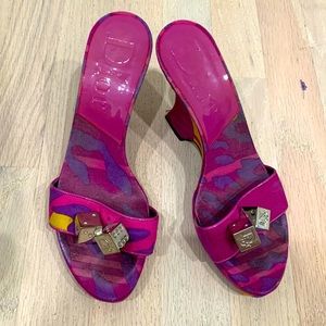 Dior wedge sandal size 37